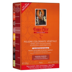 Poudre Colorante Auburn Passion Prenium Végétal - 100gr poudre