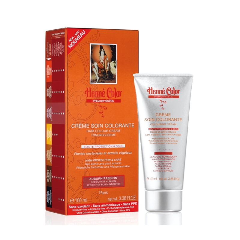 Crème Colorante Auburn Insolent Prenium Végétal - 100ml Crème Colorante Auburn Insolent Prenium Végétal - 100ml