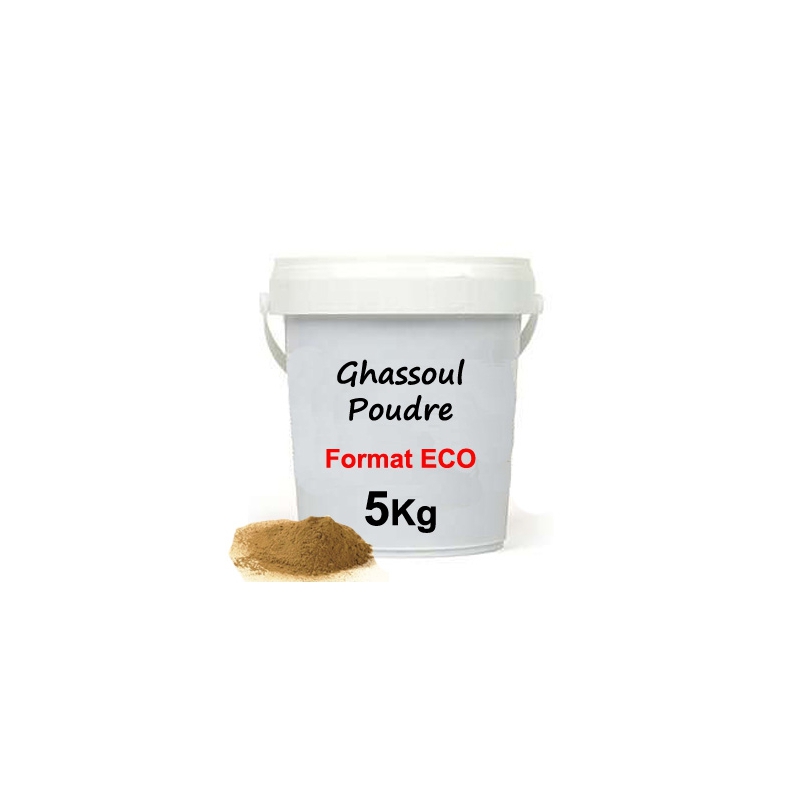 Ghassoul (Rhassoul) en poudre - 1 Kg