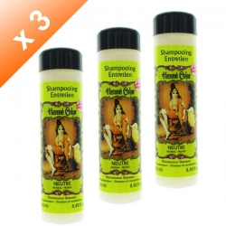 Lot de 3 Shampoings Henné Neutre - 250ml