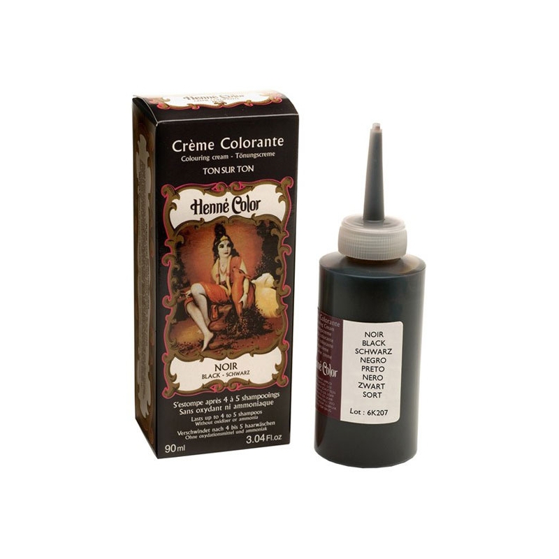 Crème colorante Noir Henné Color - 90ml Crème colorante Noir Henné Color - 90ml