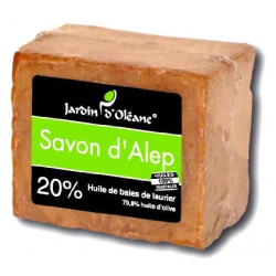 Savon d'Alep 20% baies de laurier - 180gr