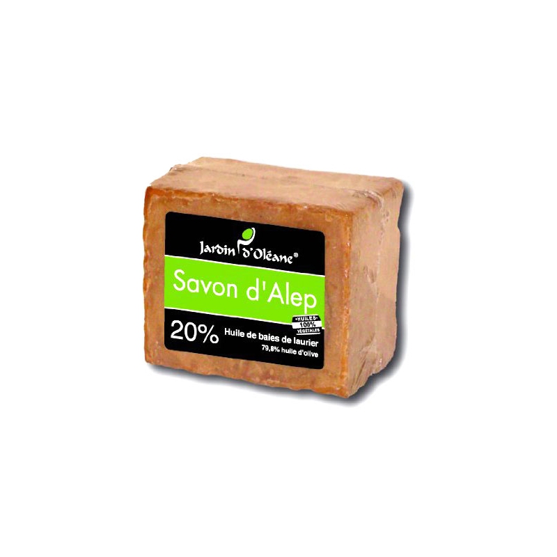 Savon d'Alep 20% baies de laurier - 180gr