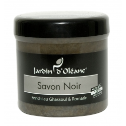 Savon Noir au Ghassoul et Romarin - 250gr