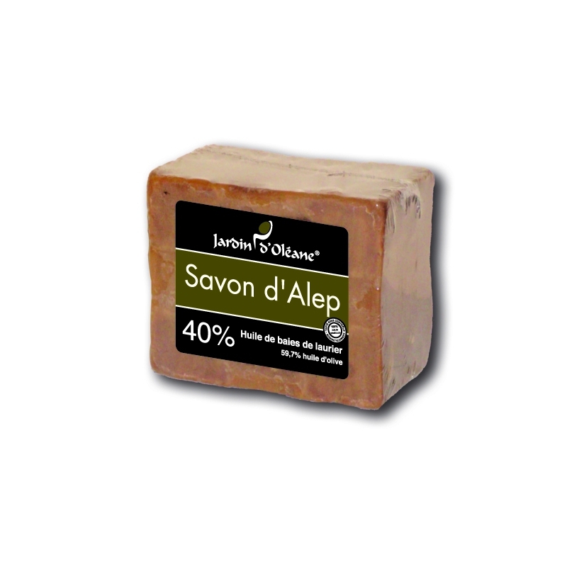 Savon d'Alep 40% baies de laurier - 180gr