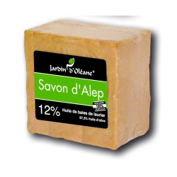 Savon d'Alep 12% baies de laurier - 200gr