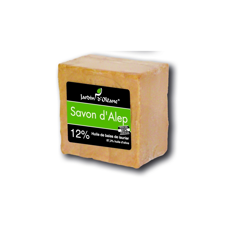 Savon d'Alep 12% baies de laurier - 200gr