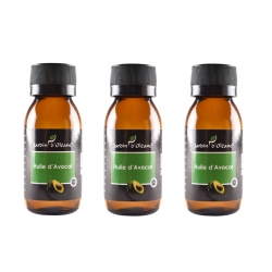 Lot de 3 Huile Pure d'Avocat 60 ML