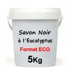 Savon Noir à l'Eucalyptus 5 KG