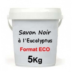 Savon Noir à l'Eucalyptus 5 KG