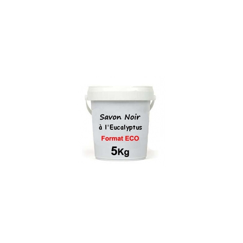 Savon Noir à l'Eucalyptus 5 KG