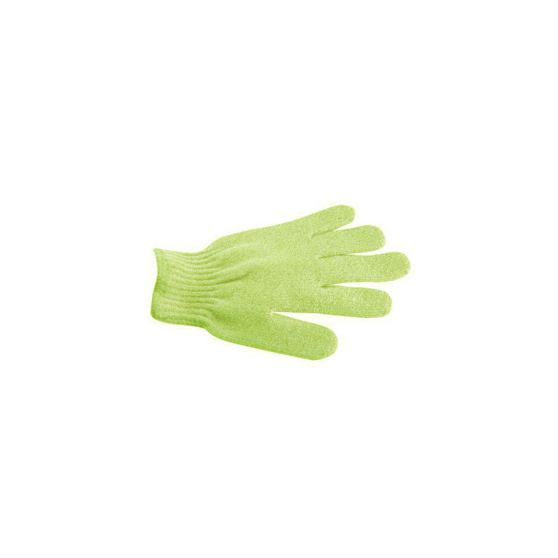 Gant de gommage 5 doigts - Vert Clair